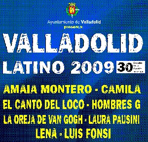Cartel Valladolid Latino