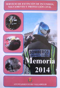 Portada Memoria Anual de Bomberos - Año 2014