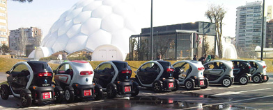 destacado coche eléctrico
