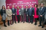 Alcalde y concejales de Valladolid con sus homólogos