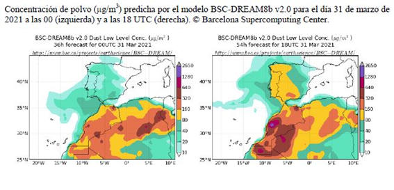 Aire africano mapas 31032021