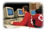 Operadores de Cruz Roja