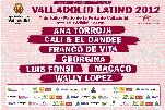 Cartel del Concierto Valladolid Latino 2012