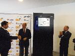 Placa descubierta en las nuevas instalaciones