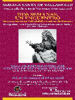 Tarjetón anunciador de la exposición de Valladolid