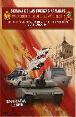Cartel programa actividades Día de las Fuerzas Armadas 2012