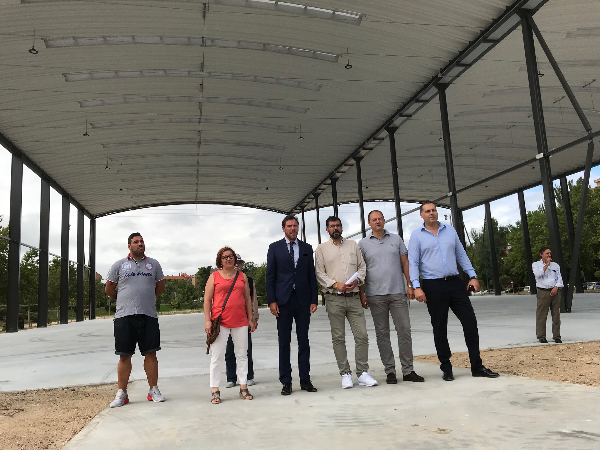 20190809 visita polideportivo Pisuerga CH 2653