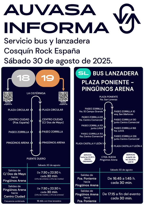 AUVASA bus Cosquín Rock 2025