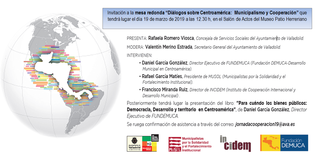Mesa redonda Diálogos sobre Centroamérica marzo 2019