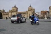 Coche y moto de la Policía Municipal