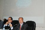Un momento de la intervención del alcalde en la Cumbre de Rabat