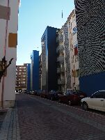 Vista de una de las calles reformadas del ARI Rondilla