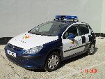 Coche patrulla de la Policía Municipa