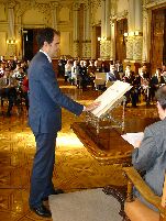 El nuevo interventor jura su cargo