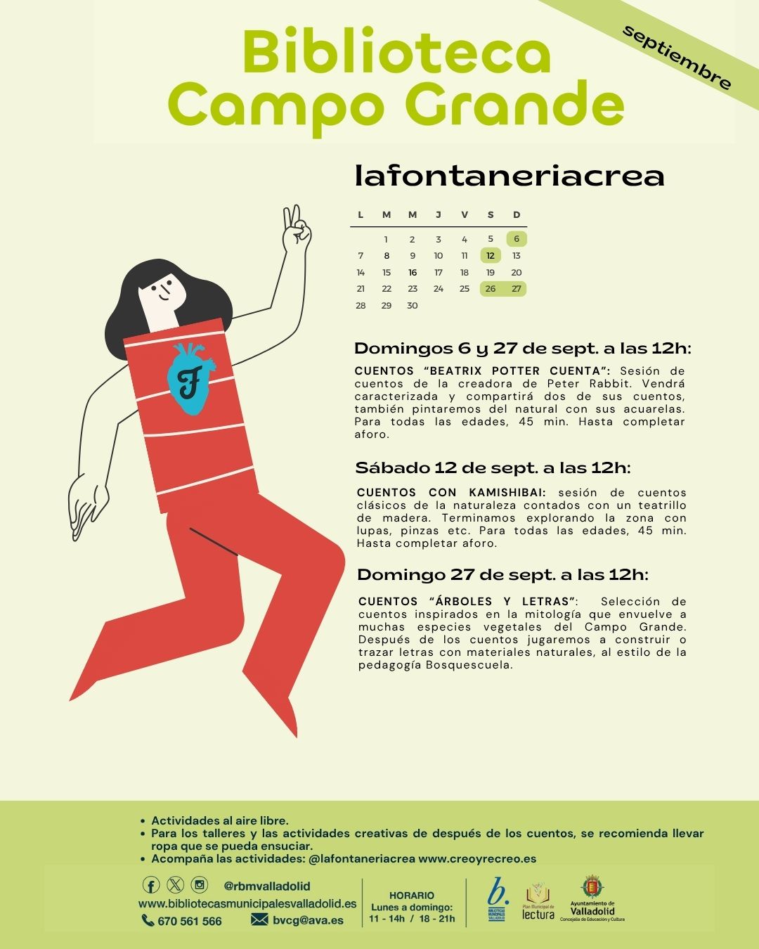 SEPTIEMBRE LA FONTANERÍA CREA