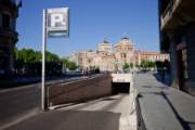 Plaza Zorrilla en Valladolid   parking