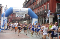 Participantes durante el Cross San Antón