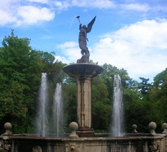 Detalle de la Fuente de la Fama