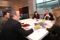 Un momento de la reunión del Proyecto CREAT