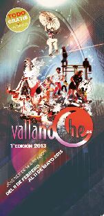 Cartel anunciador de la edición de este año de Vallanoche