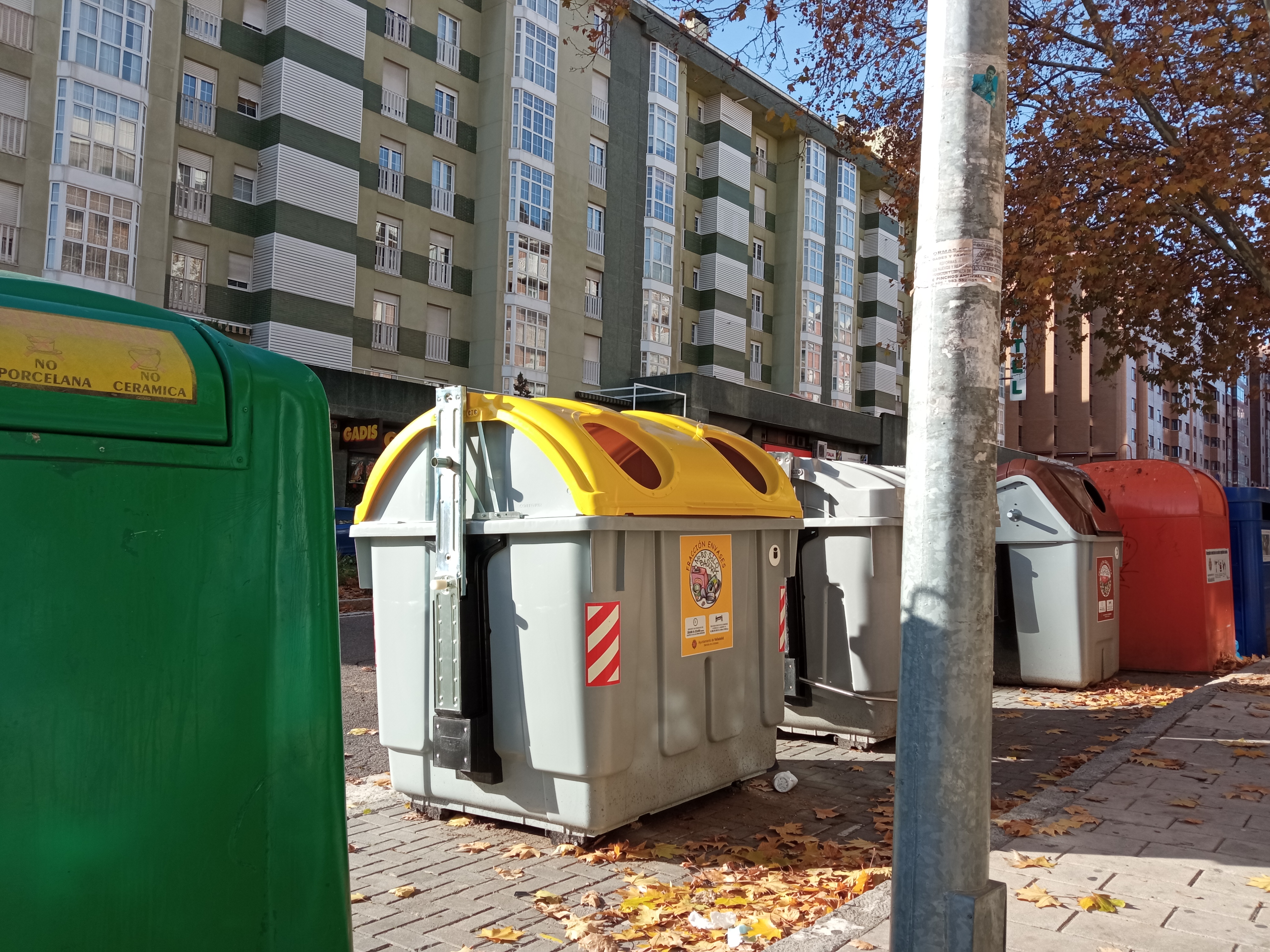 Contenedores. Imagen juntos