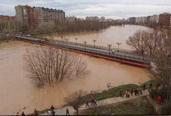 Inundación del río Pisuerga