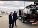 20211126 presenta nuevo camión asfaltado BH 5486