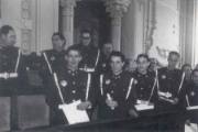 Entrega diplomas miembros Policía Municipal 1955-1956. Foto cedida por la familia de Joaquín Martín Moreno