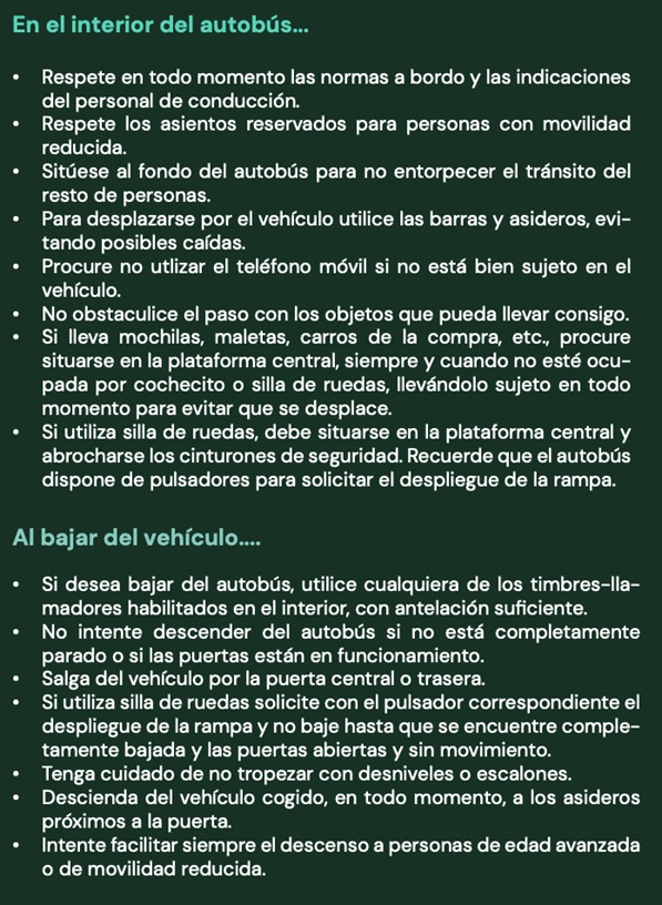 AUVASA campaña seguridad consejos INTERIOR