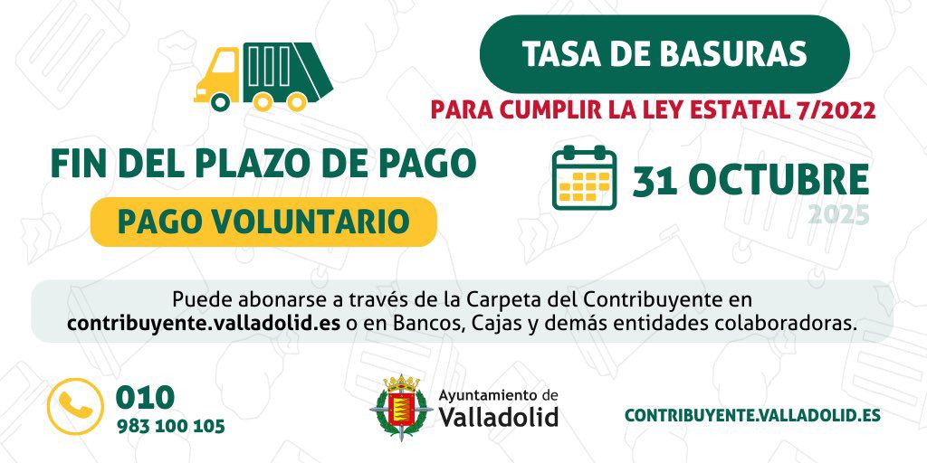 El Ayuntamiento recuerda que el plazo para el pago de la Tasa de ...