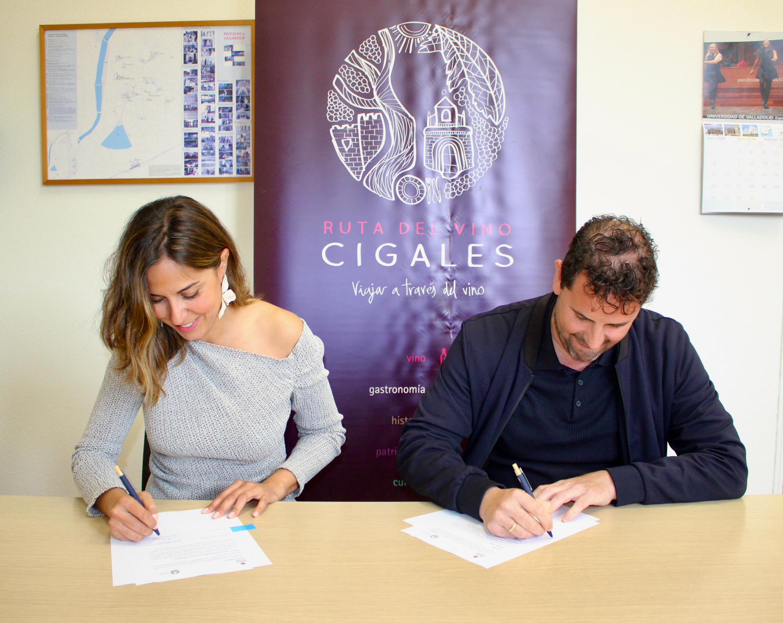 Valladolid y la Ruta del Vino Cigales se alían para impulsar el turismo enológico